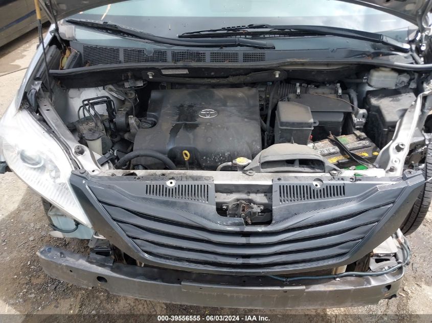 2014 Toyota Sienna L V6 7 Passenger VIN: 5TDZK3DC9ES473424 Lot: 39556555