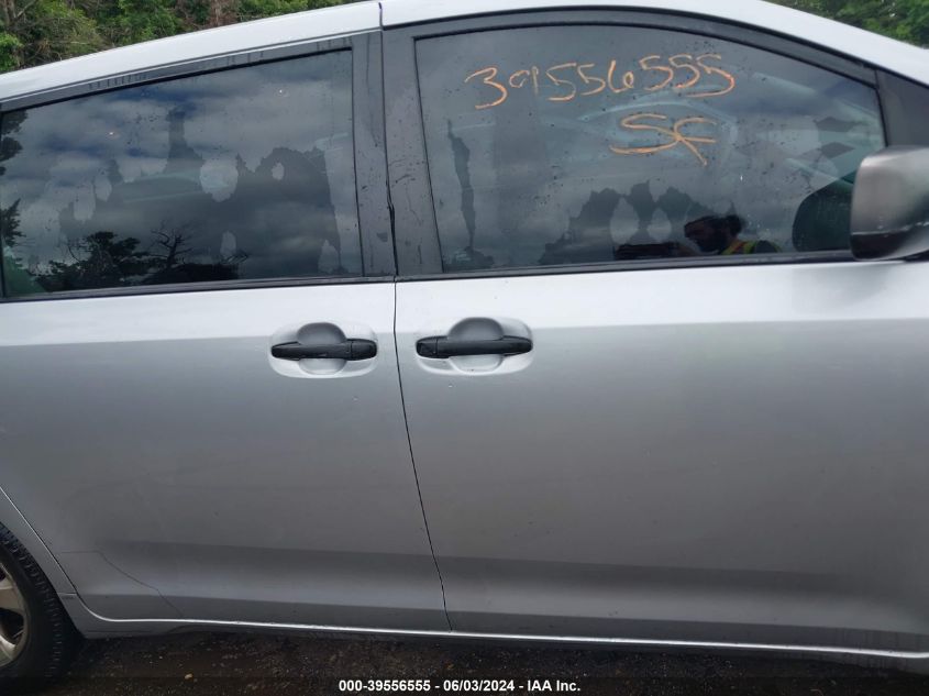 2014 Toyota Sienna L V6 7 Passenger VIN: 5TDZK3DC9ES473424 Lot: 39556555