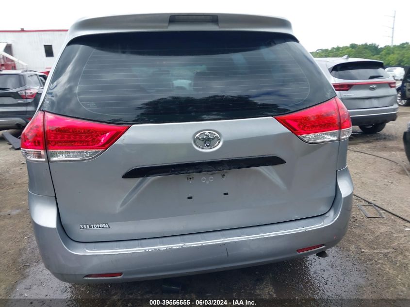 2014 Toyota Sienna L V6 7 Passenger VIN: 5TDZK3DC9ES473424 Lot: 39556555