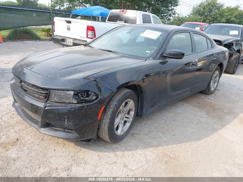 2023 Dodge Charger Sxt VIN: 2C3CDXBG6PH530097 Lot: 39556578