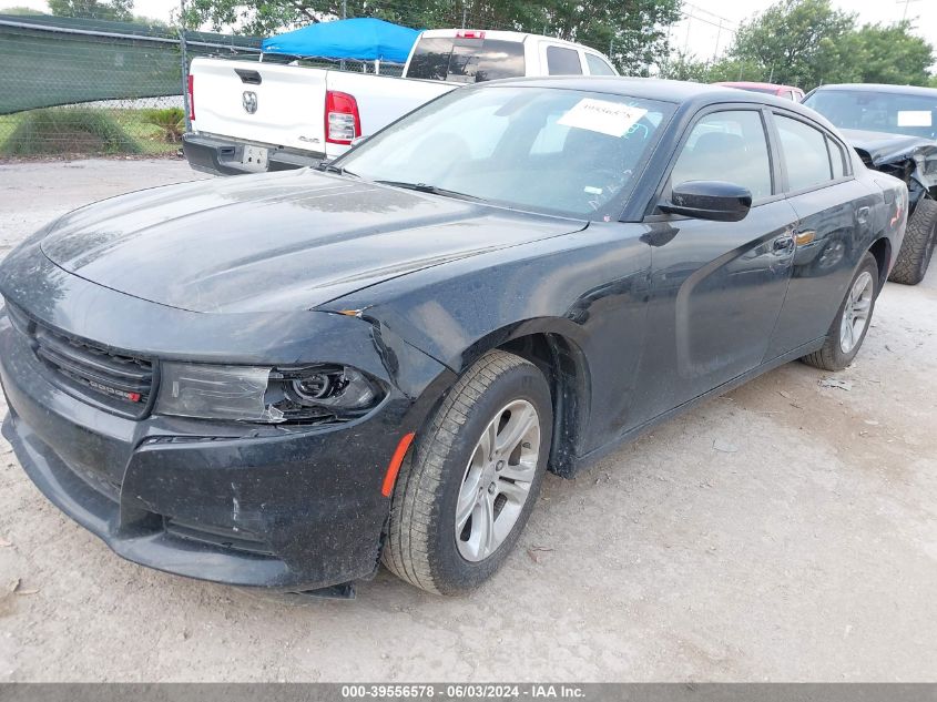 2023 Dodge Charger Sxt VIN: 2C3CDXBG6PH530097 Lot: 39556578