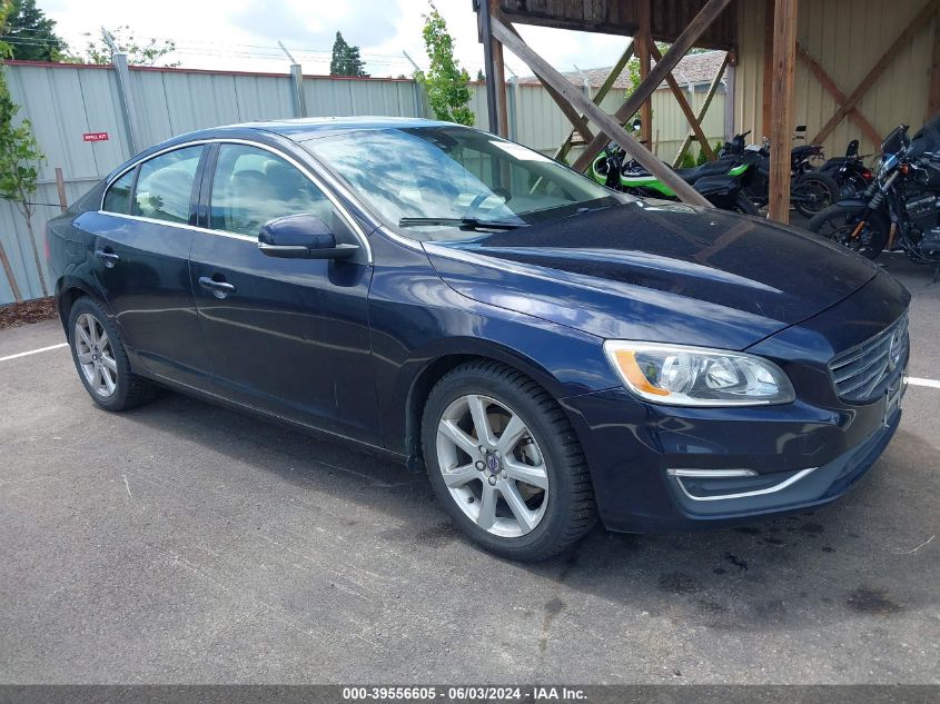 VIN YV126MFK9G2396655 2016 Volvo S60, T5 Drive-E Pr... no.1