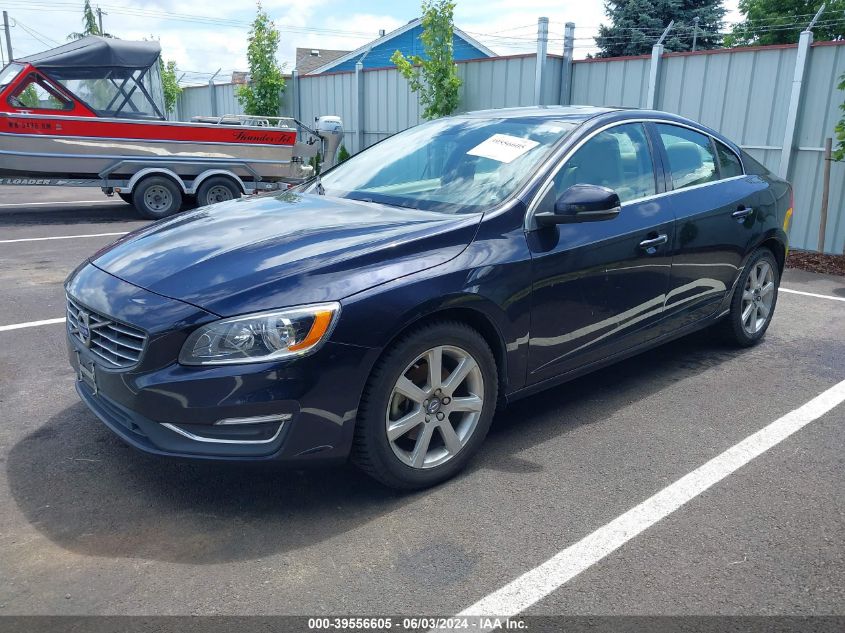 VIN YV126MFK9G2396655 2016 Volvo S60, T5 Drive-E Pr... no.2