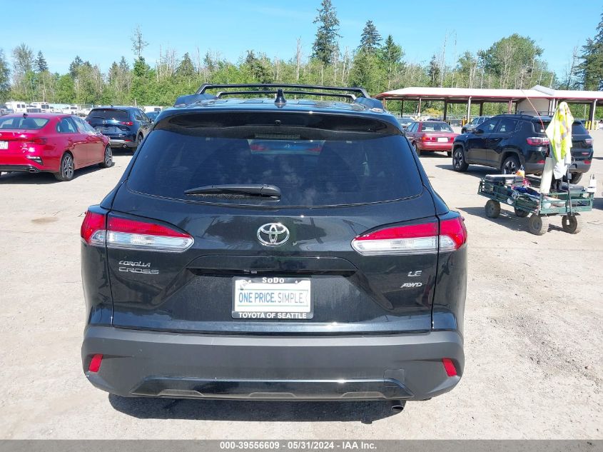 2024 Toyota Corolla Cross Le VIN: 7MUBAABG3RV091223 Lot: 39556609