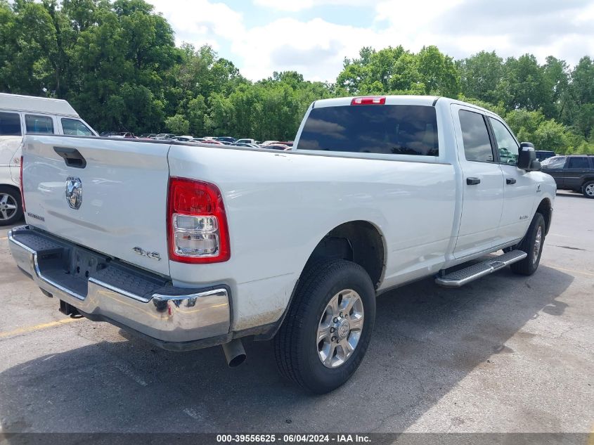 2023 Ram 2500 Big Horn 4X4 8' Box VIN: 3C6UR5JL6PG603013 Lot: 39556625