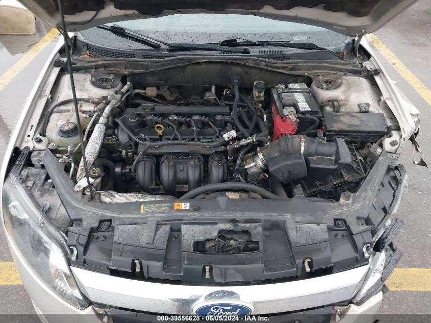 2010 Ford Fusion Sel VIN: 3FAHP0JA4AR281961 Lot: 39556628