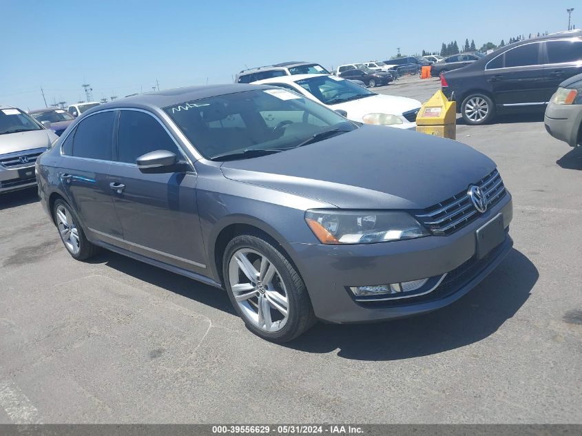 2014 Volkswagen Passat 2.0L Tdi Sel Premium VIN: 1VWCN7A39EC097797 Lot: 39556629