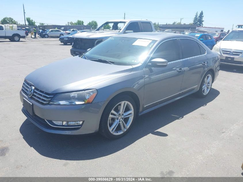 2014 Volkswagen Passat 2.0L Tdi Sel Premium VIN: 1VWCN7A39EC097797 Lot: 39556629