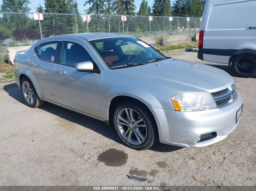 2011 Dodge Avenger Mainstreet VIN: 1B3BD1FG1BN587680 Lot: 39556631