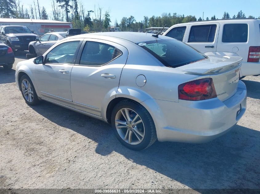 2011 Dodge Avenger Mainstreet VIN: 1B3BD1FG1BN587680 Lot: 39556631