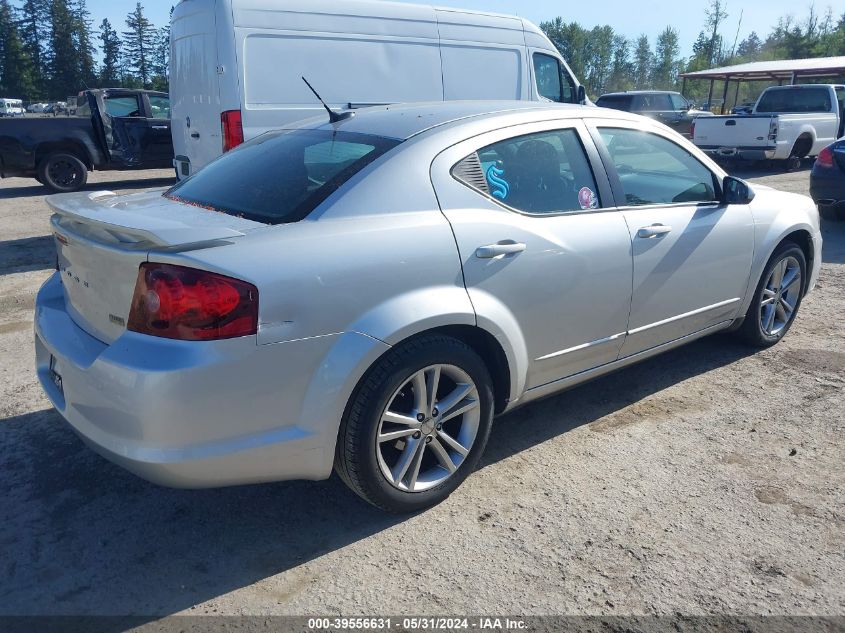 2011 Dodge Avenger Mainstreet VIN: 1B3BD1FG1BN587680 Lot: 39556631