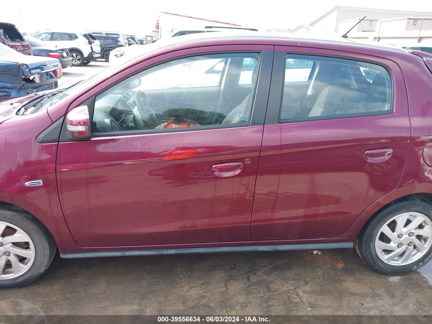 2018 MITSUBISHI MIRAGE SE ML32A4HJ0JH012245