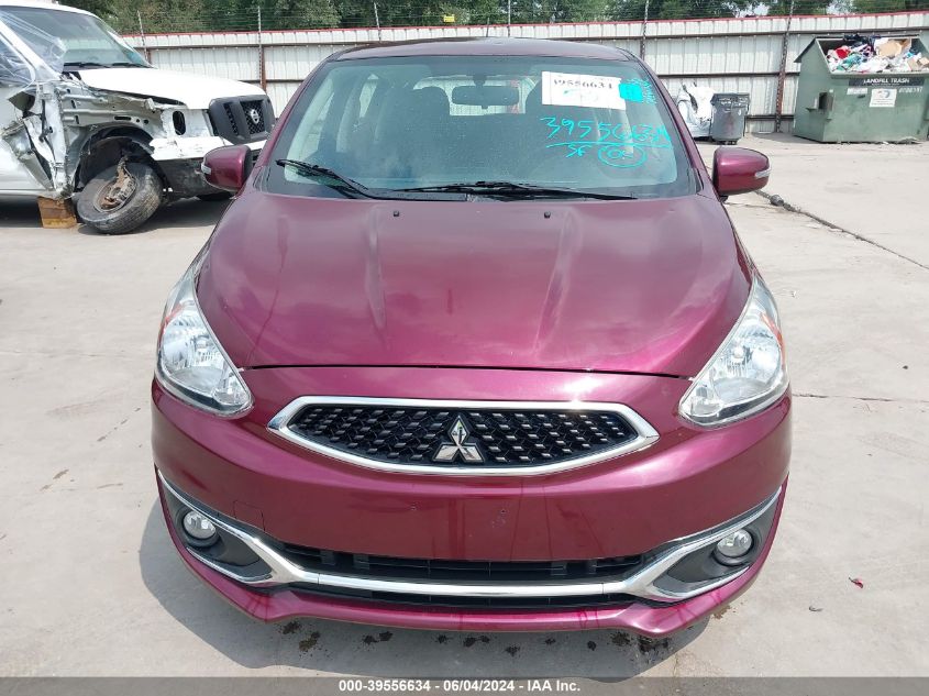 2018 Mitsubishi Mirage Se VIN: ML32A4HJ0JH012245 Lot: 39556634