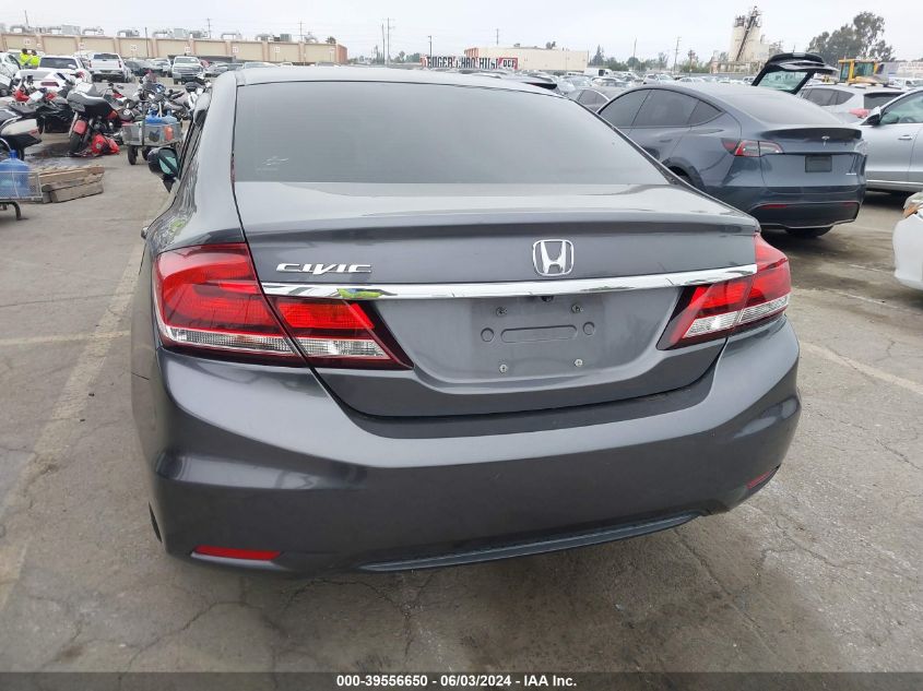 2015 Honda Civic Ex VIN: 2HGFB2F87FH539976 Lot: 39556650