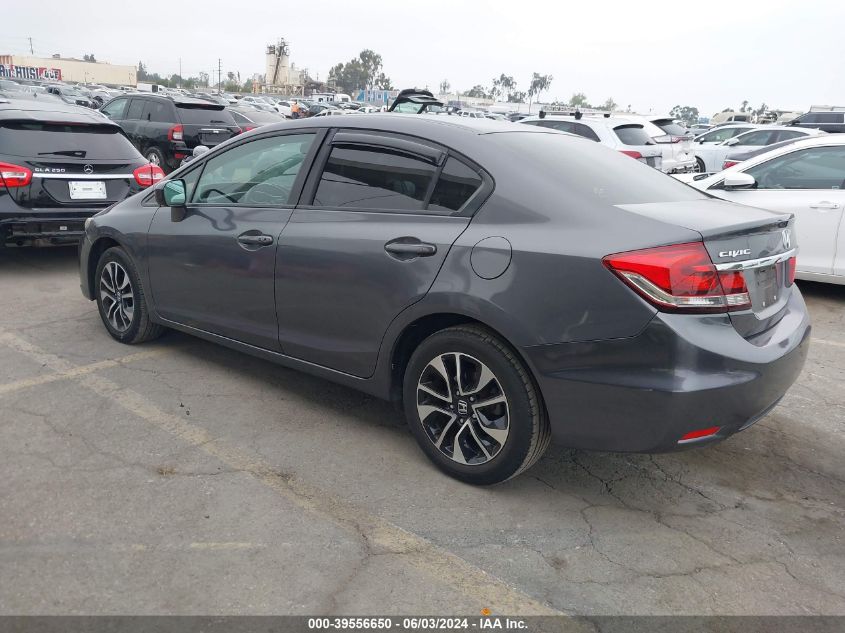 2015 Honda Civic Ex VIN: 2HGFB2F87FH539976 Lot: 39556650