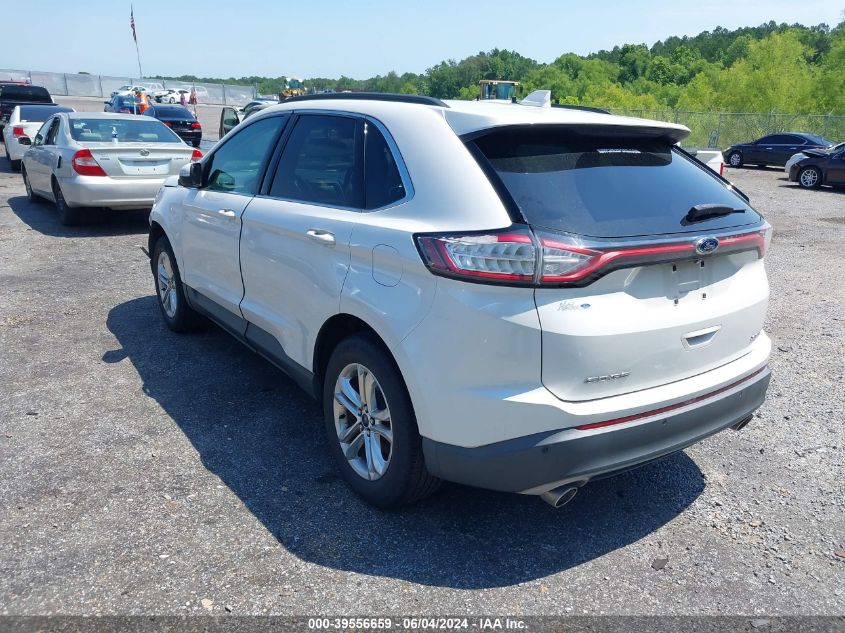 2015 Ford Edge Sel VIN: 2FMTK3J83FBB25140 Lot: 39556659