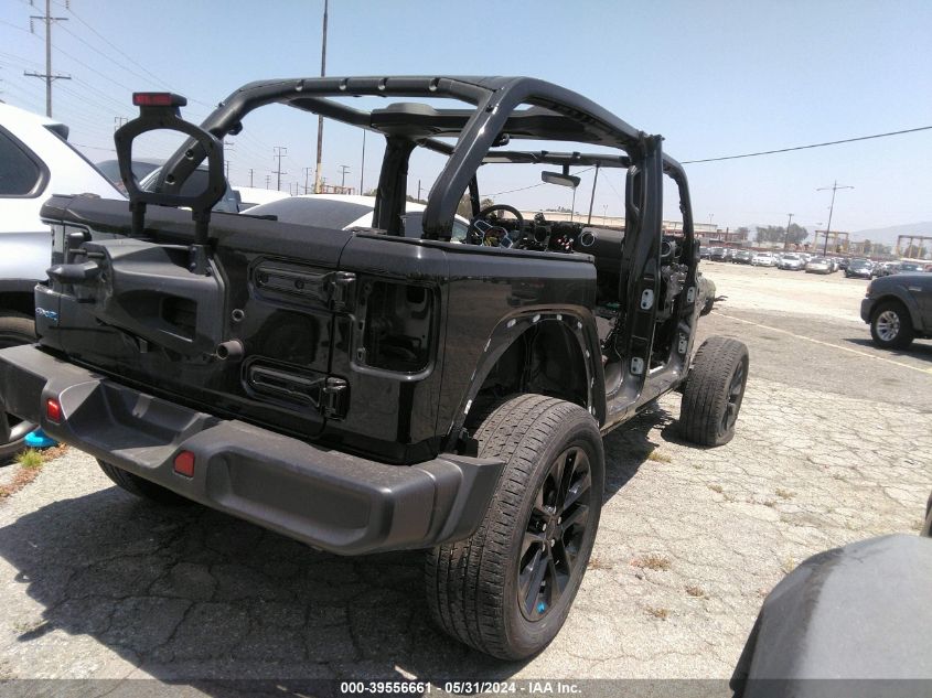 2022 Jeep Wrangler 4Xe Unlimited Sahara 4X4 VIN: 1C4JJXP62NW178761 Lot: 39556661