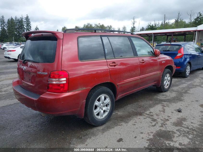 2003 Toyota Highlander Limited V6 VIN: JTEHF21A930148698 Lot: 39556668