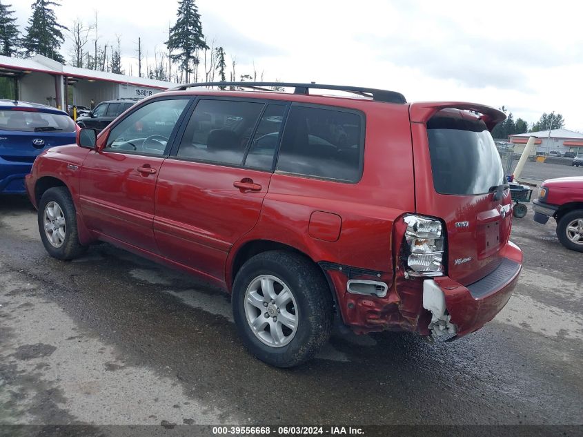 2003 Toyota Highlander Limited V6 VIN: JTEHF21A930148698 Lot: 39556668