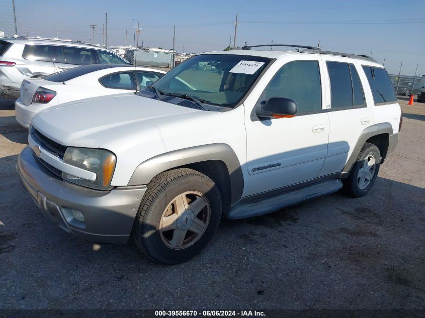 2002 Chevrolet Trailblazer Ltz VIN: 1GNDT13S022452797 Lot: 39556670