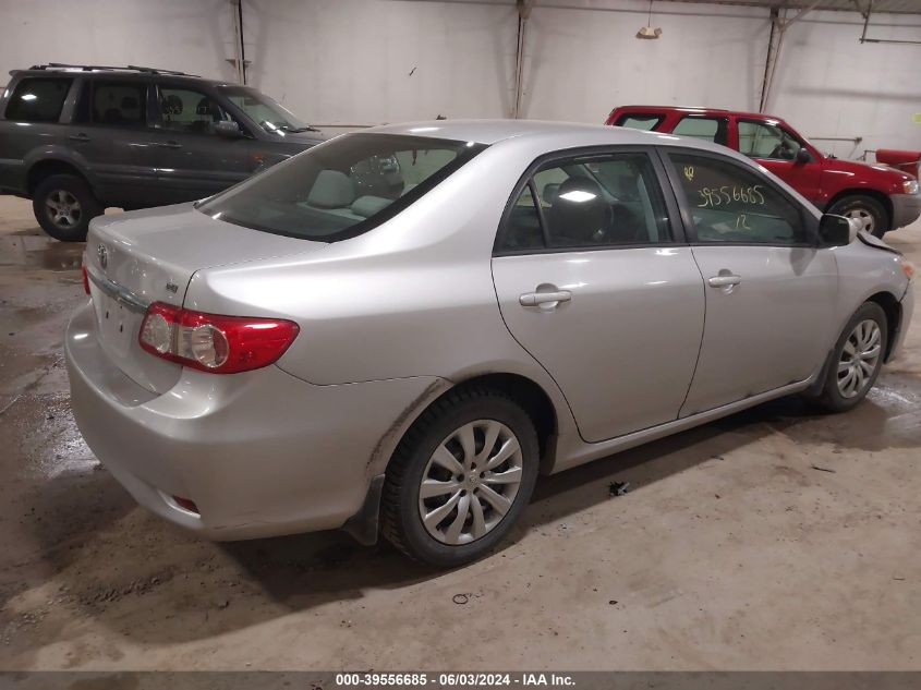 2012 Toyota Corolla Le VIN: 2T1BU4EEXCC765686 Lot: 39556685