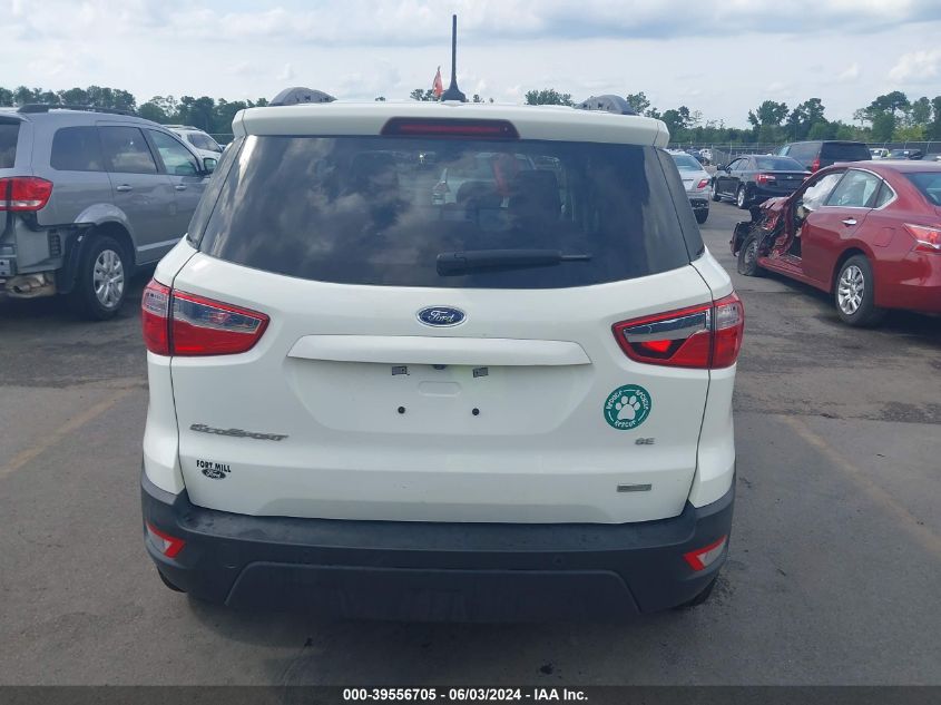 2020 Ford Ecosport Se VIN: MAJ3S2GE2LC383176 Lot: 39556705