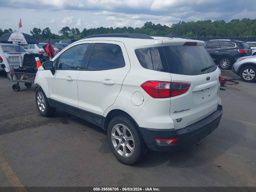 2020 Ford Ecosport Se VIN: MAJ3S2GE2LC383176 Lot: 39556705