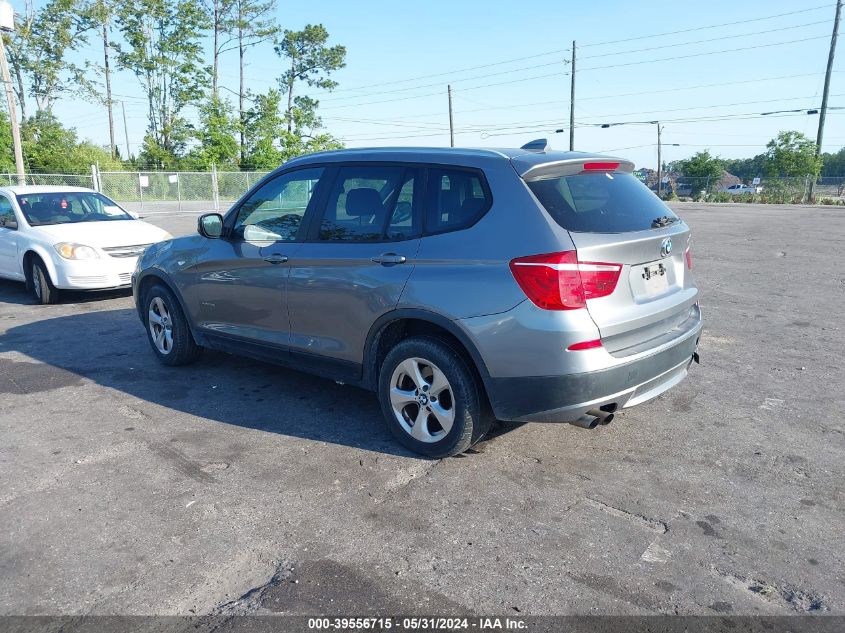 2011 BMW X3 xDrive28I VIN: 5UXWX5C51BL711717 Lot: 39556715