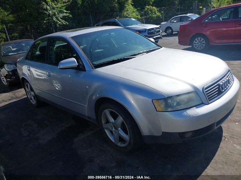 2004 Audi A4 1.8T VIN: WAULC68E04A103634 Lot: 39556716