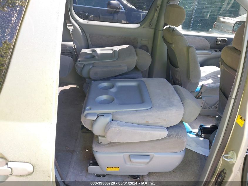 2001 Toyota Sienna Le VIN: 4T3ZF13CX1U399076 Lot: 39556720