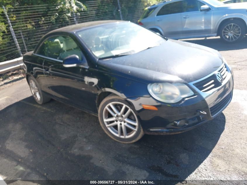 2008 Volkswagen Eos Lux VIN: WVWFA71F78V037273 Lot: 39556727