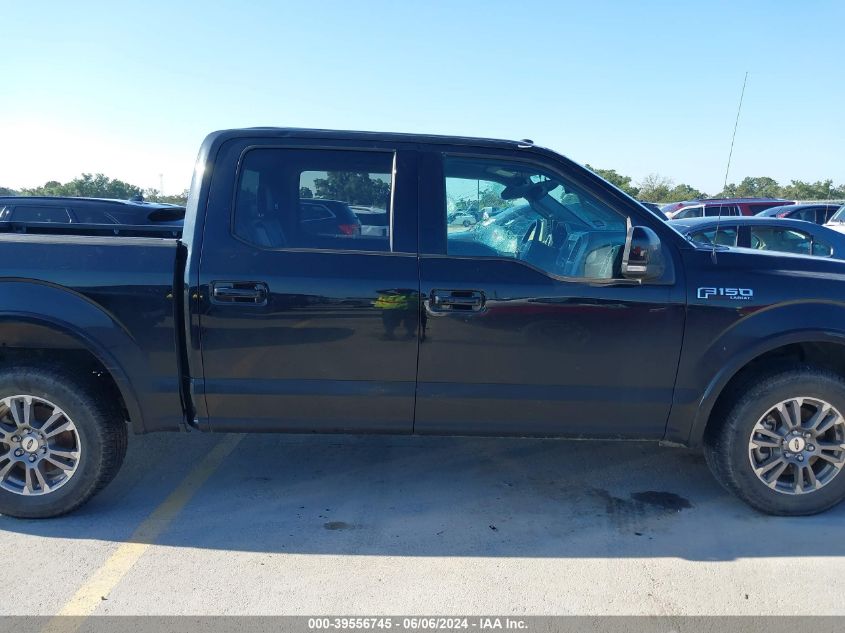 2018 Ford F-150 Lariat VIN: 1FTEW1C58JKE47859 Lot: 39556745