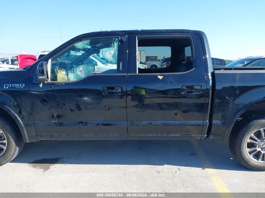 2018 Ford F-150 Lariat VIN: 1FTEW1C58JKE47859 Lot: 39556745