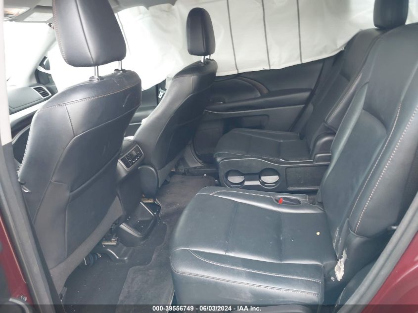 2018 Toyota Highlander Xle VIN: 5TDKZRFH1JS269638 Lot: 39556749