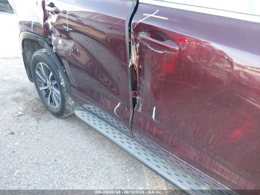 2018 Toyota Highlander Xle VIN: 5TDKZRFH1JS269638 Lot: 39556749