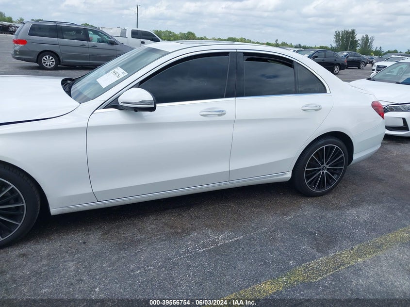 2021 Mercedes-Benz C 300 Sedan VIN: W1KWF8DB3MR640942 Lot: 39556754
