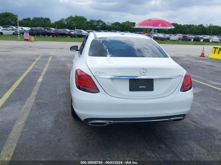 2021 Mercedes-Benz C 300 Sedan VIN: W1KWF8DB3MR640942 Lot: 39556754