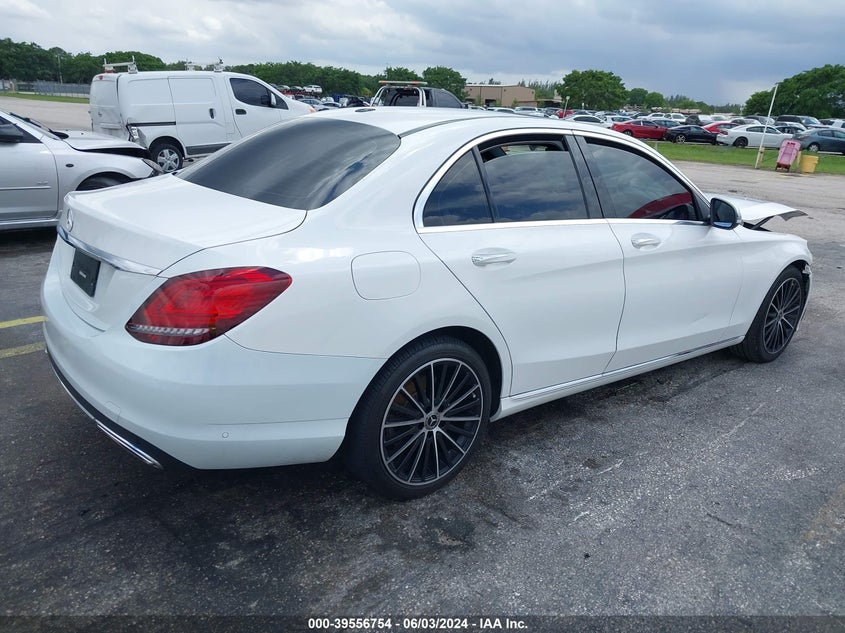 2021 Mercedes-Benz C 300 Sedan VIN: W1KWF8DB3MR640942 Lot: 39556754