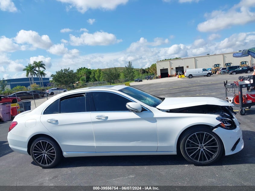 2021 Mercedes-Benz C 300 Sedan VIN: W1KWF8DB3MR640942 Lot: 39556754