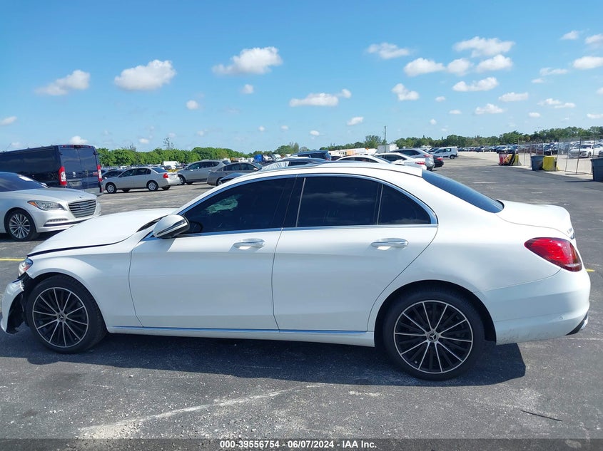 2021 Mercedes-Benz C 300 Sedan VIN: W1KWF8DB3MR640942 Lot: 39556754