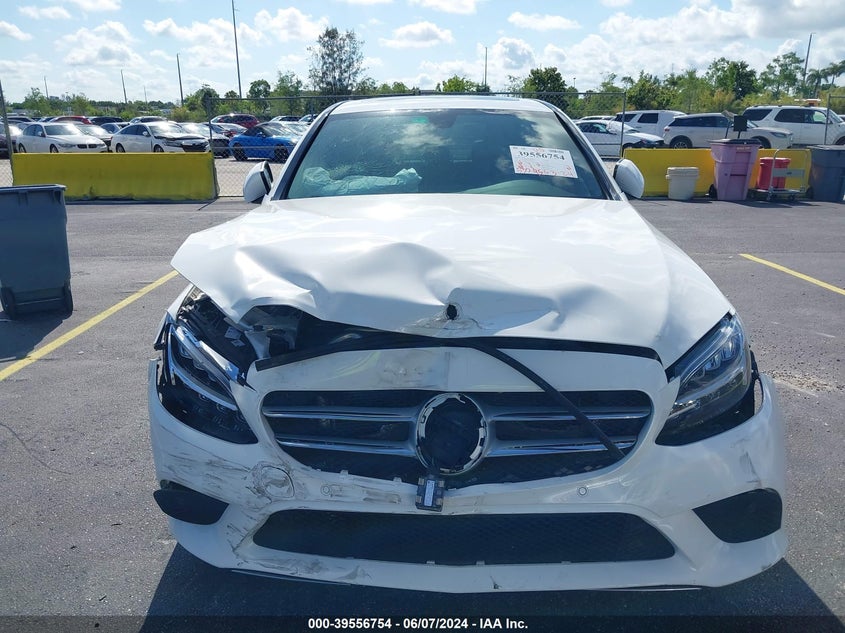 2021 Mercedes-Benz C 300 Sedan VIN: W1KWF8DB3MR640942 Lot: 39556754