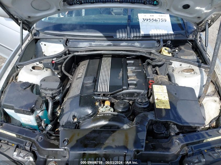 2002 BMW 325I VIN: WBAEV33482KL78157 Lot: 39556759