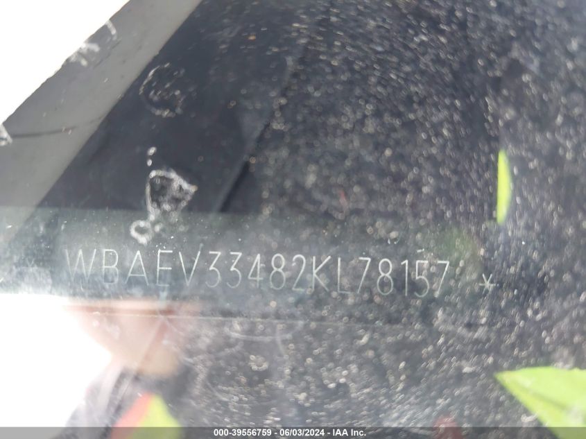 2002 BMW 325I VIN: WBAEV33482KL78157 Lot: 39556759