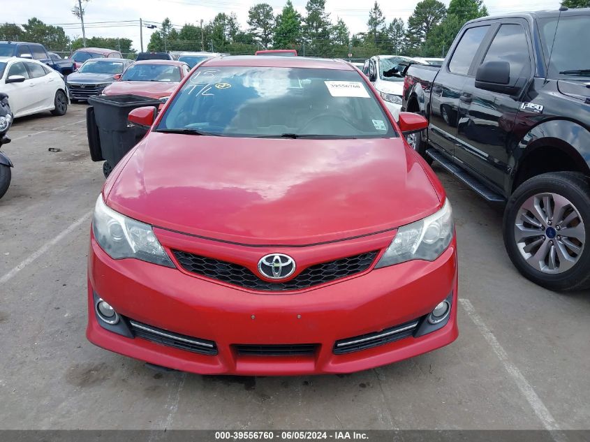 2014 Toyota Camry Se VIN: 4T1BF1FKXEU858173 Lot: 39556760