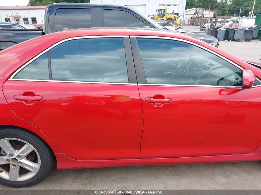 2014 Toyota Camry Se VIN: 4T1BF1FKXEU858173 Lot: 39556760