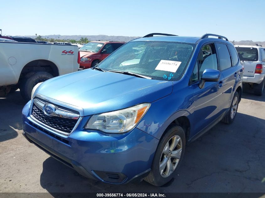 2015 Subaru Forester 2.5I Premium VIN: JF2SJADC6FH416596 Lot: 39556774