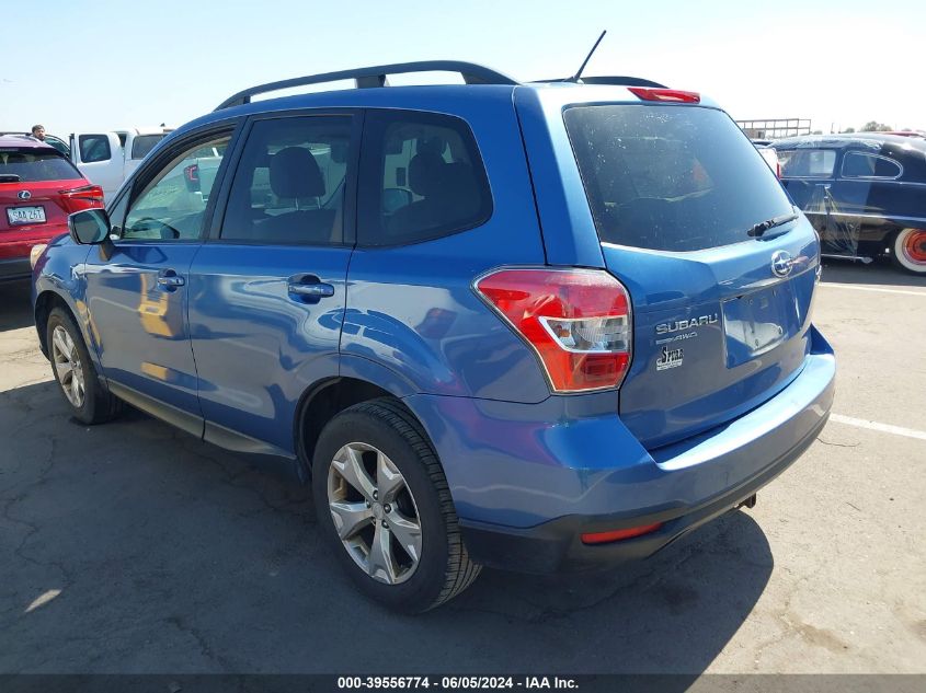 2015 Subaru Forester 2.5I Premium VIN: JF2SJADC6FH416596 Lot: 39556774