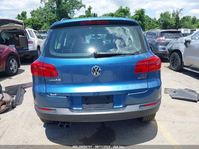 2017 VOLKSWAGEN TIGUAN 2.0T/2.0T S - WVGBV7AX4HK042200