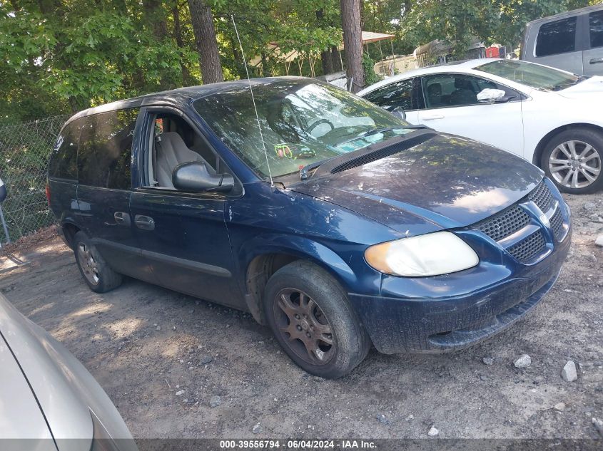 2003 Dodge Caravan Se VIN: 1D4GP25323B192770 Lot: 39556794