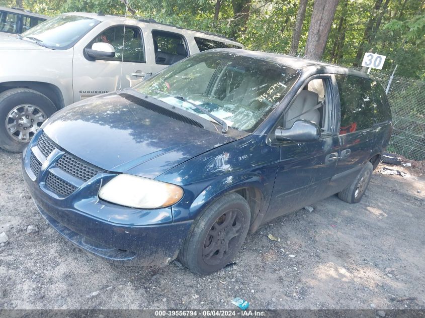 2003 Dodge Caravan Se VIN: 1D4GP25323B192770 Lot: 39556794